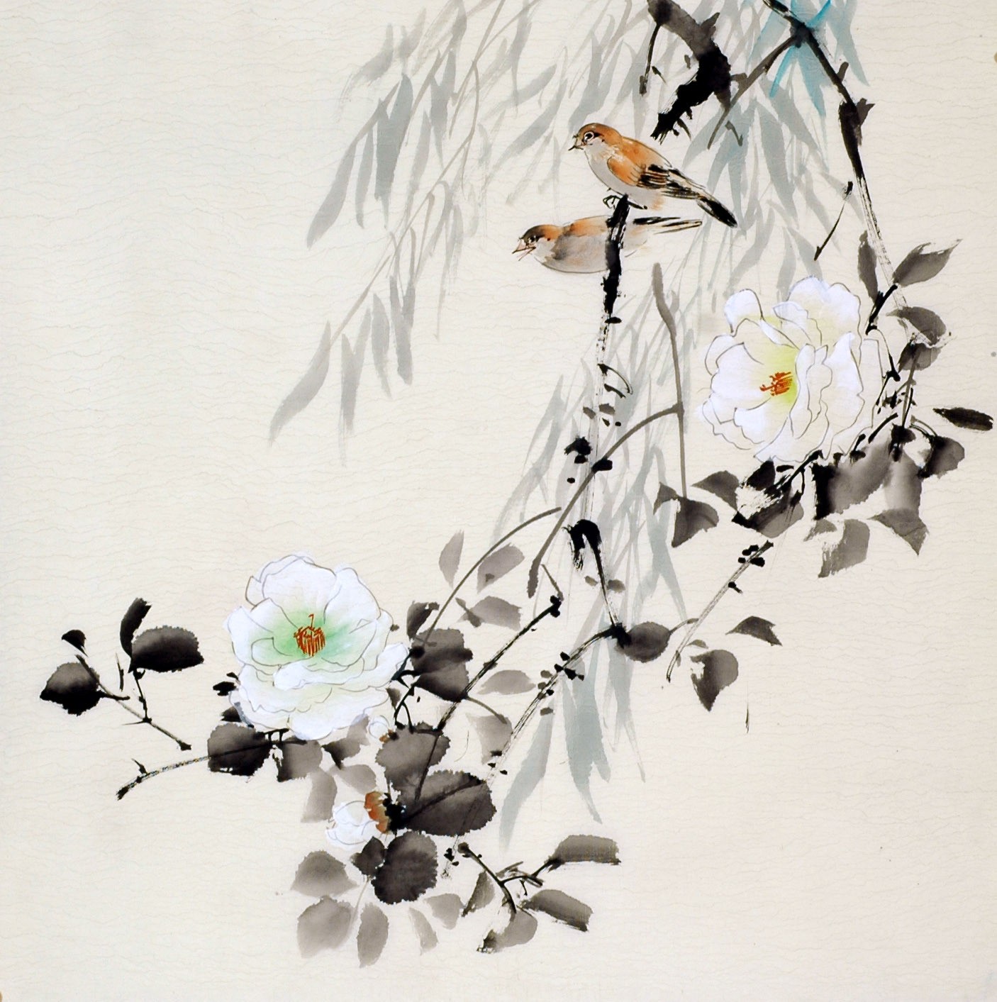 Chinese Flowers&Trees Painting - CNAG011647
