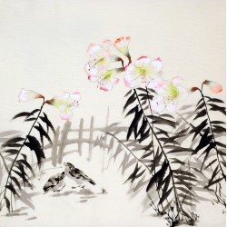 Chinese Flowers&Trees Painting - CNAG011650