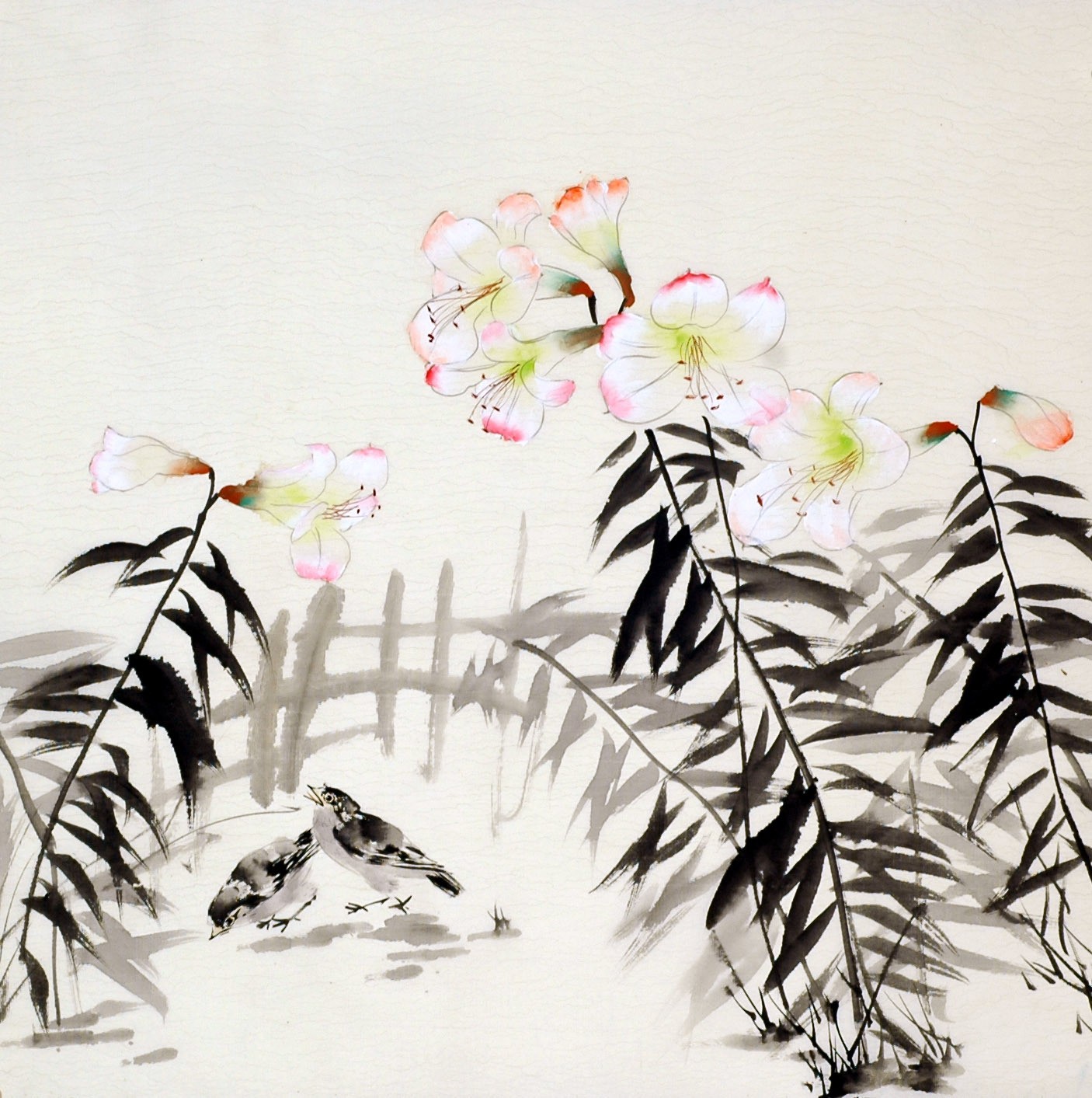 Chinese Flowers&Trees Painting - CNAG011650