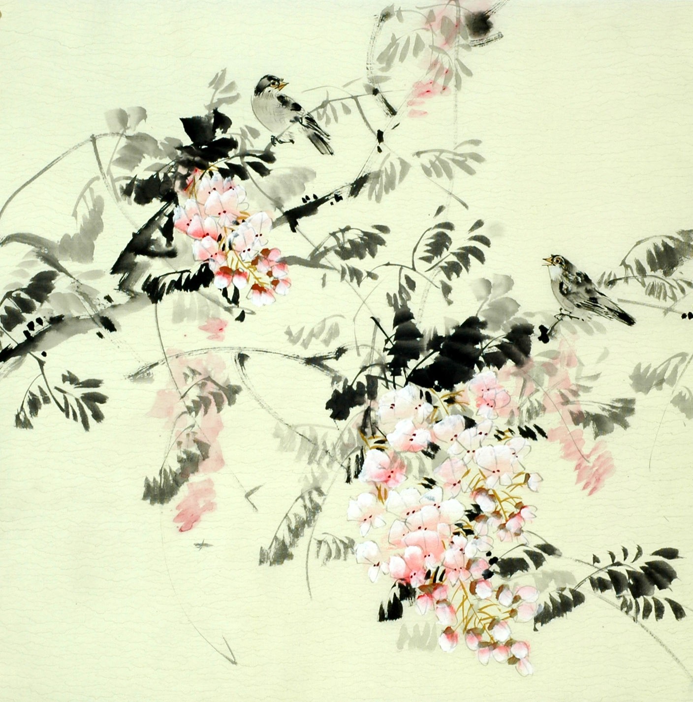 Chinese Flowers&Trees Painting - CNAG011651