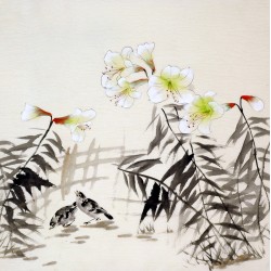 Chinese Flowers&Trees Painting - CNAG011652