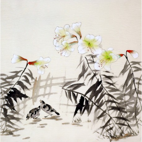 Chinese Flowers&Trees Painting - CNAG011652