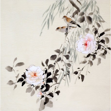 Chinese Flowers&Trees Painting - CNAG011656