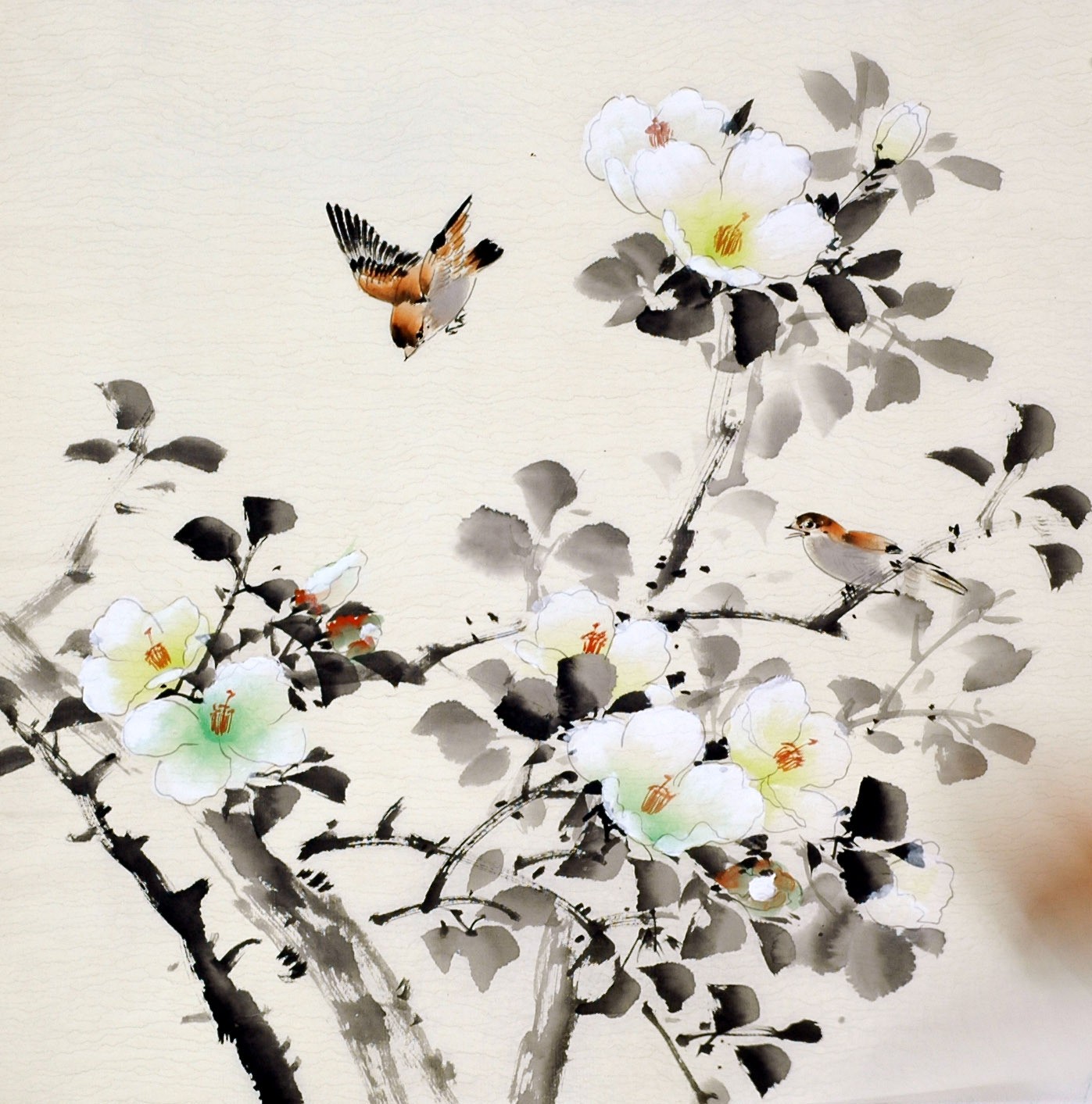 Chinese Flowers&Trees Painting - CNAG011657