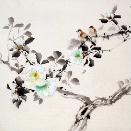 Chinese Flowers&Trees Painting - CNAG011658