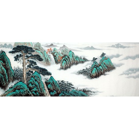Chinese Landscape Painting - CNAG011663