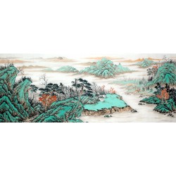 Chinese Landscape Painting - CNAG011666