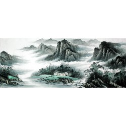 Chinese Landscape Painting - CNAG011667