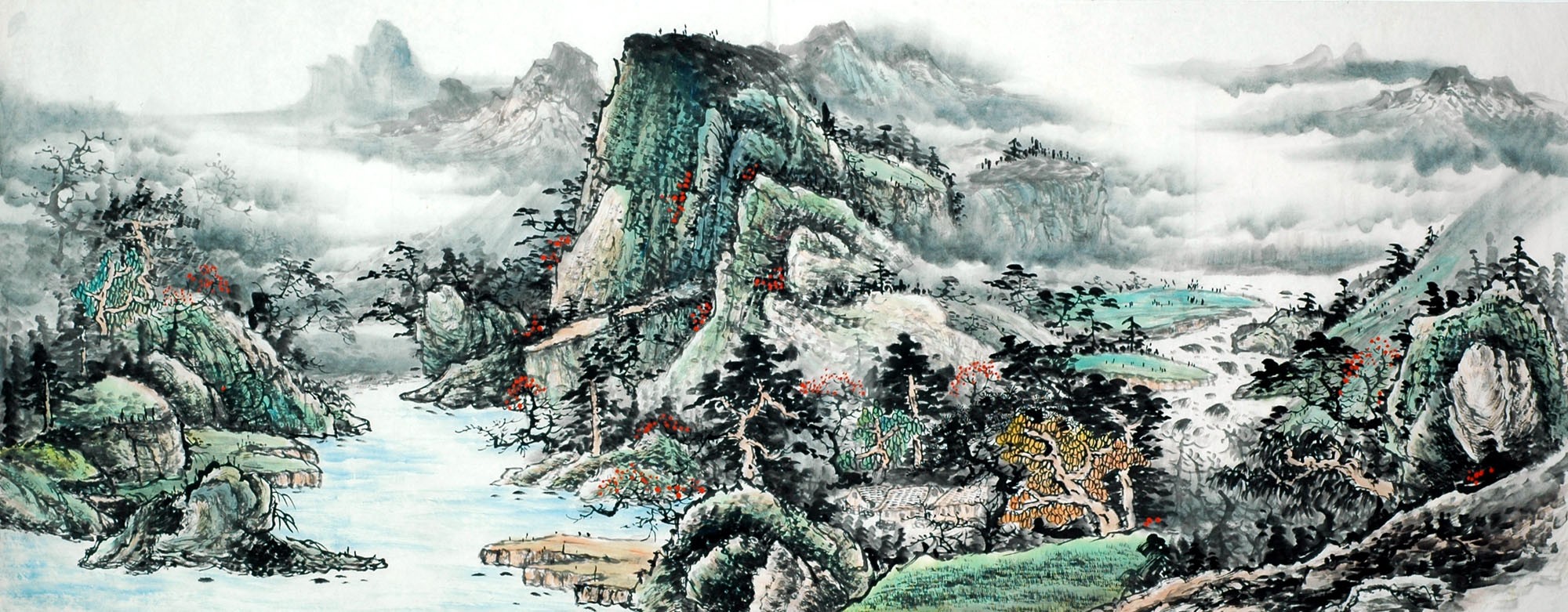 Chinese Landscape Painting - CNAG011668
