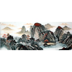 Chinese Landscape Painting - CNAG011669