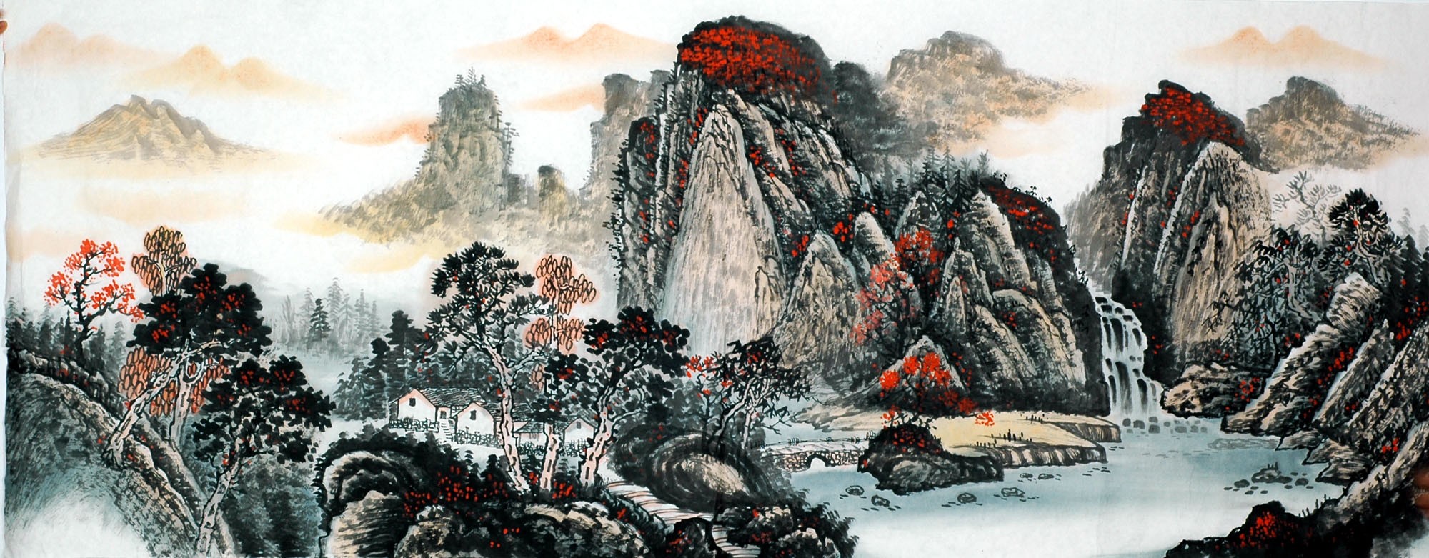 Chinese Landscape Painting - CNAG011669