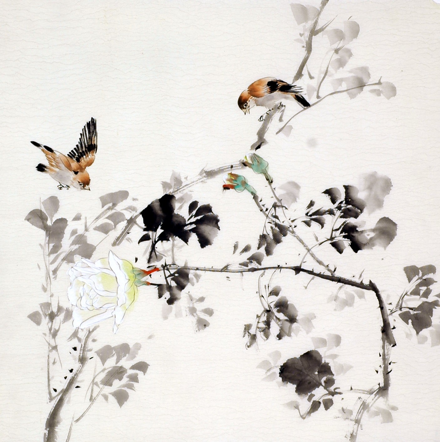 Chinese Flowers&Trees Painting - CNAG011670