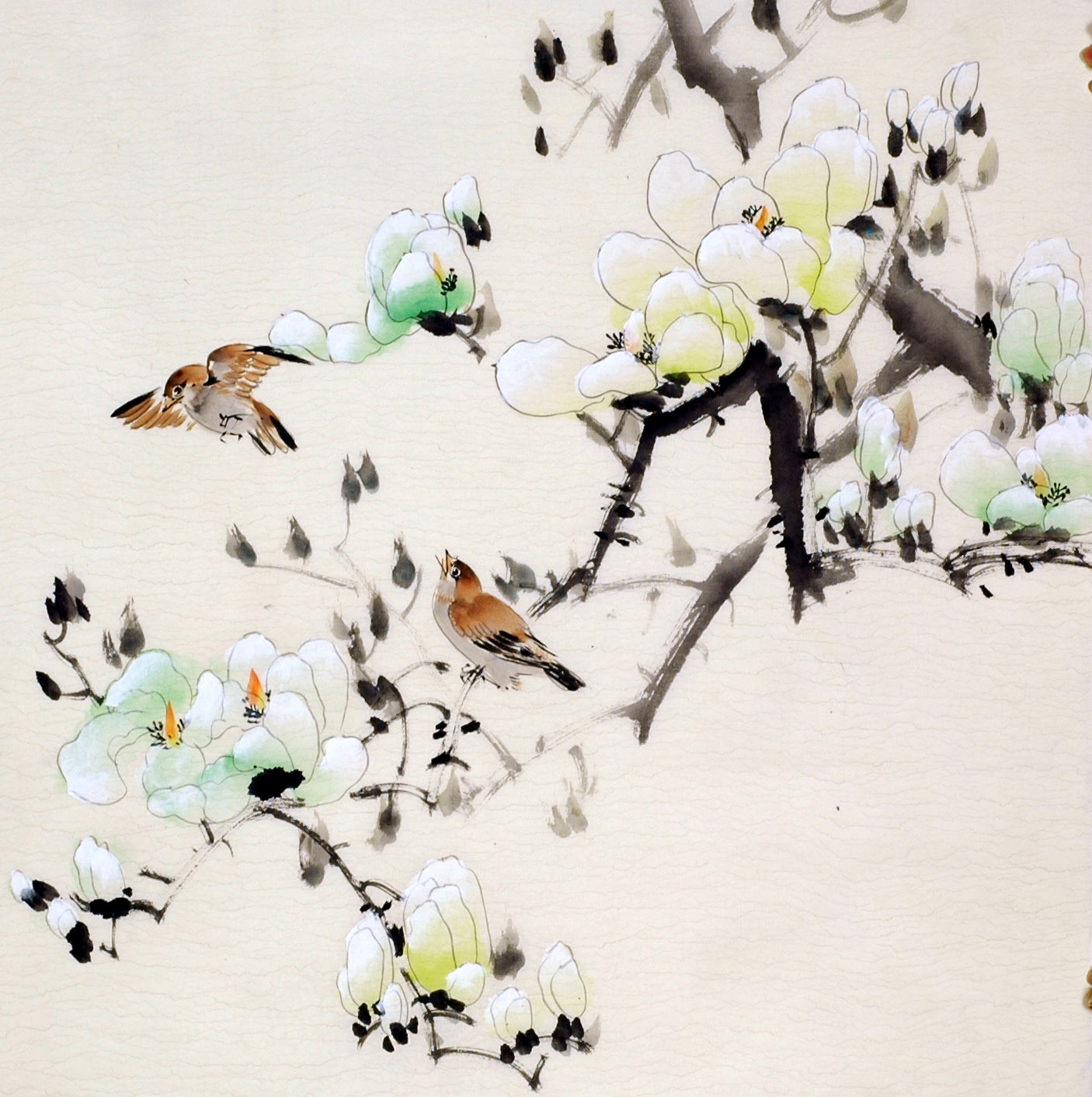 Chinese Flowers&Trees Painting - CNAG011680