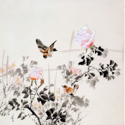 Chinese Flowers&Trees Painting - CNAG011685
