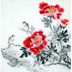 Chinese Flowers&Trees Painting - CNAG011688