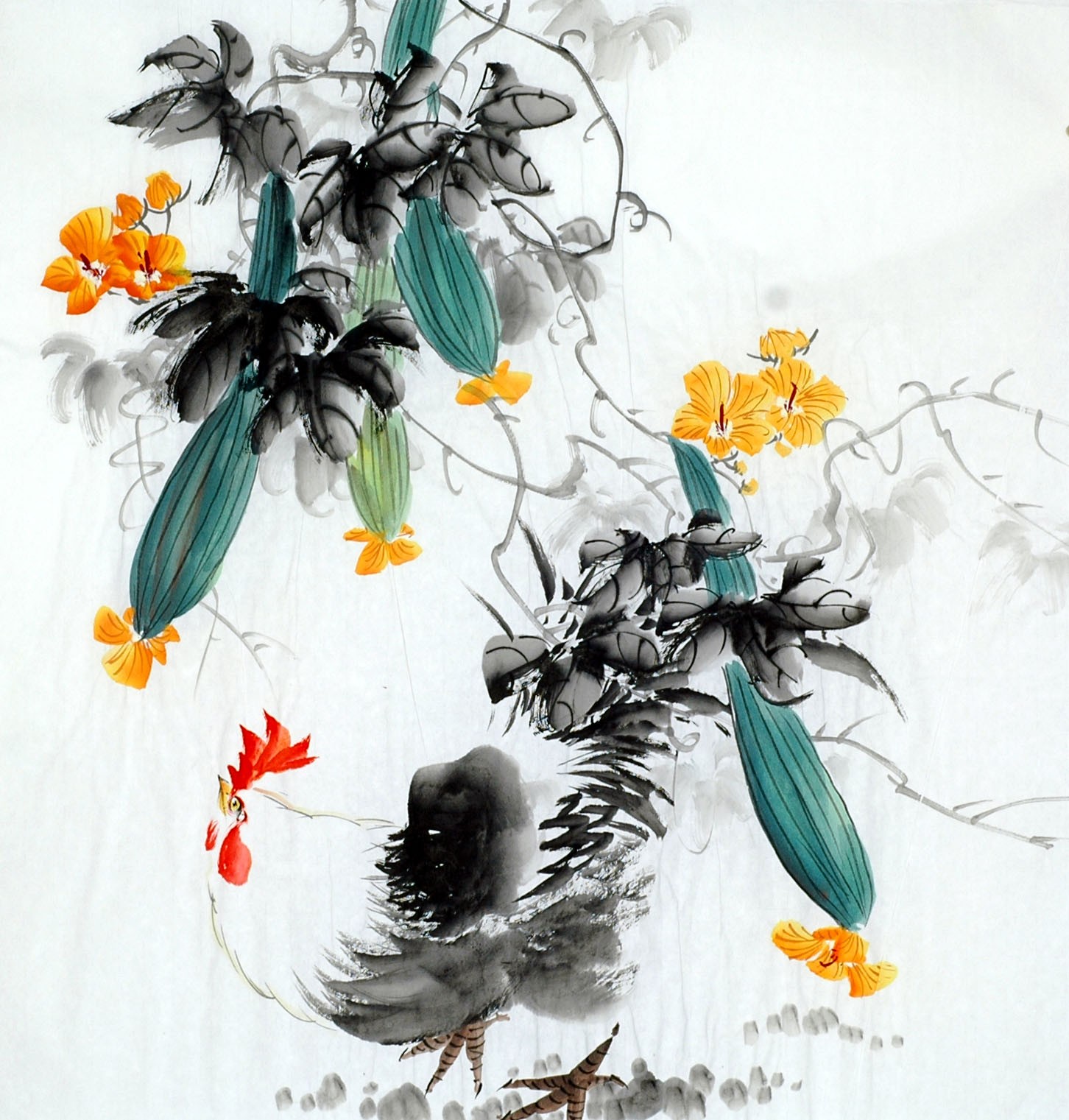 Chinese Flowers&Trees Painting - CNAG011690