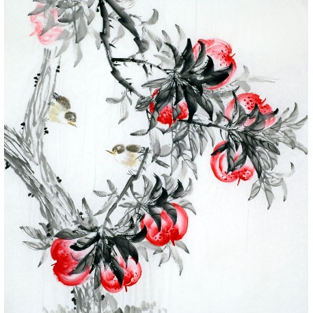 Chinese Flowers&Trees Painting - CNAG011691