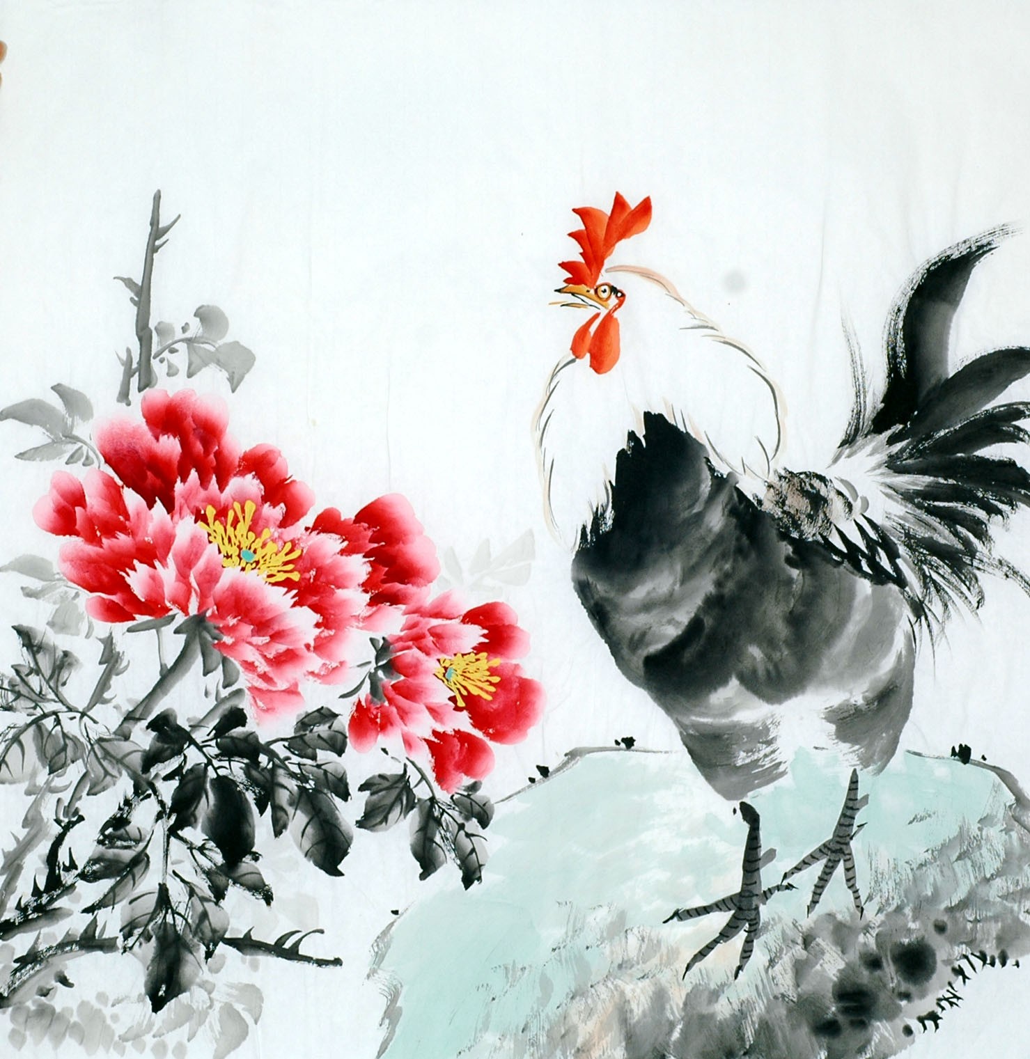 Chinese Flowers&Trees Painting - CNAG011696