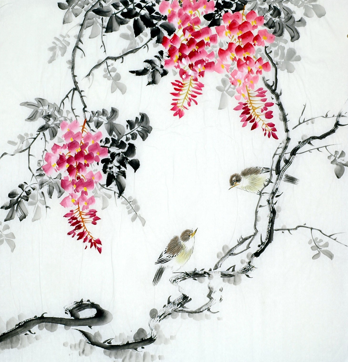 Chinese Flowers&Trees Painting - CNAG011702