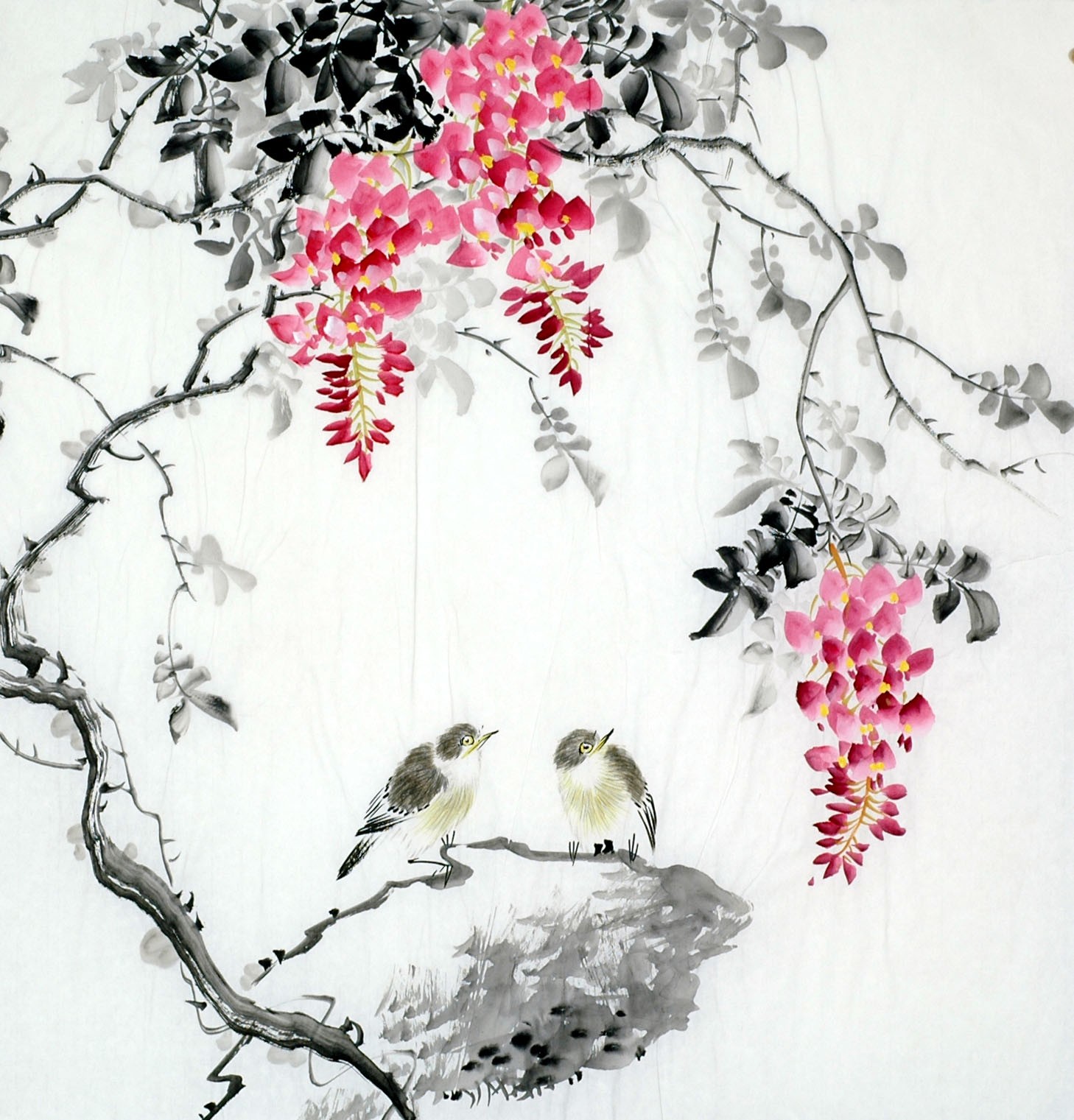 Chinese Flowers&Trees Painting - CNAG011705