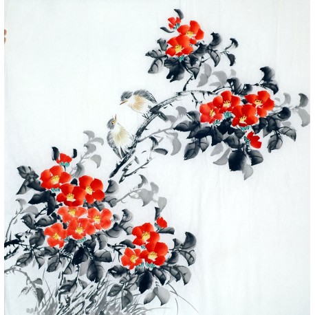 Chinese Flowers&Trees Painting - CNAG011709