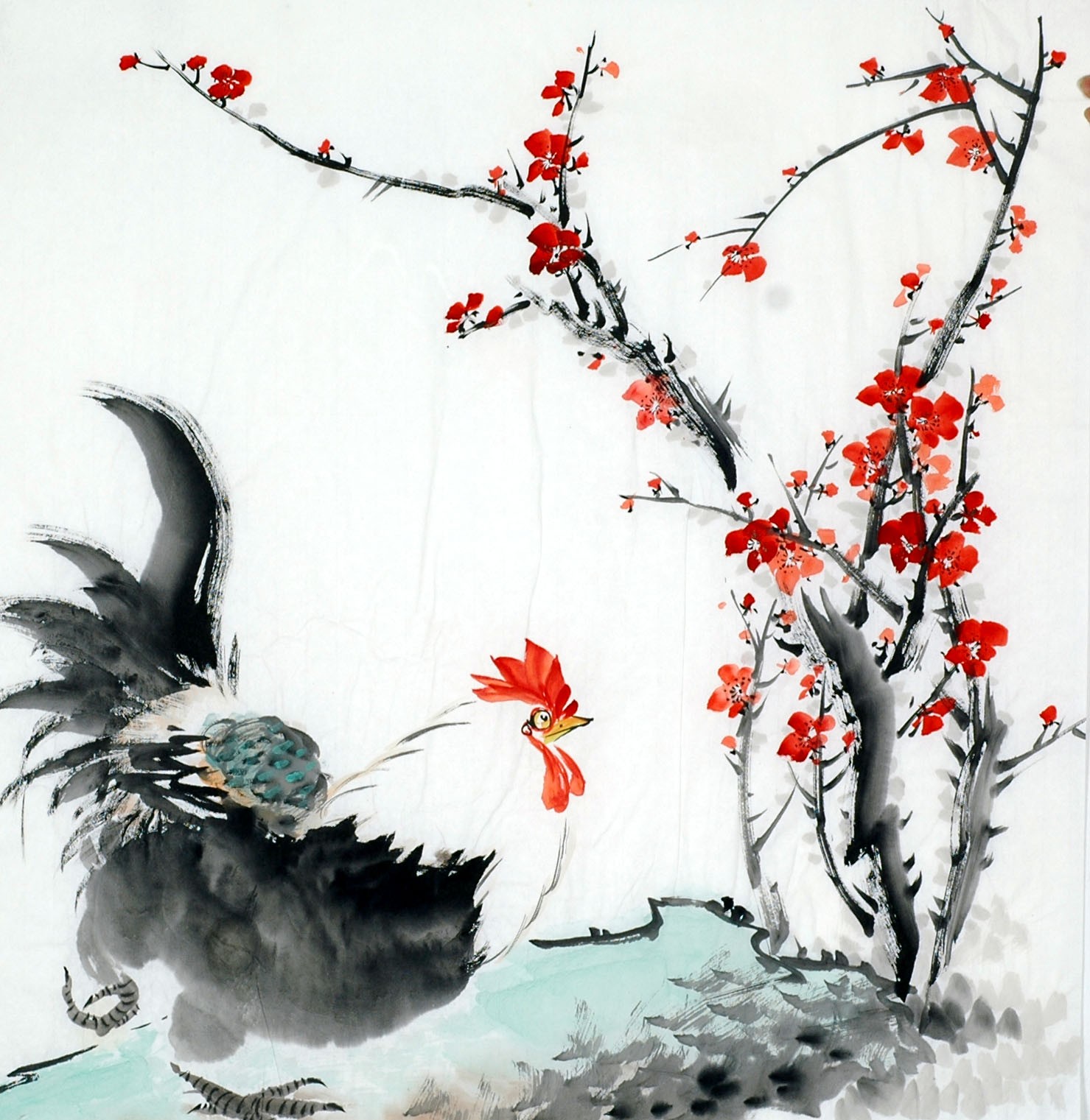 Chinese Flowers&Trees Painting - CNAG011710