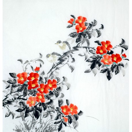 Chinese Flowers&Trees Painting - CNAG011713