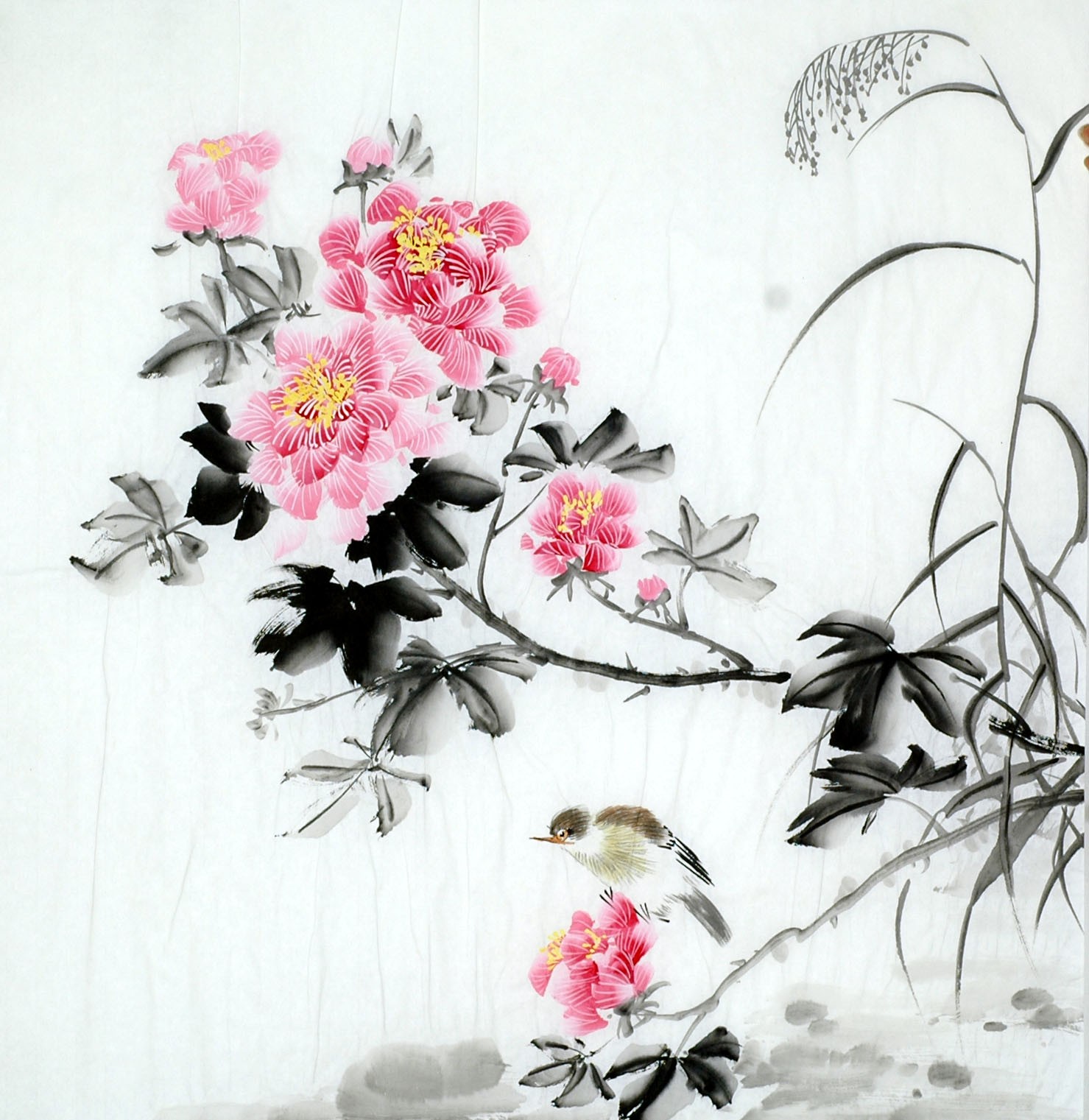 Chinese Flowers&Trees Painting - CNAG011714
