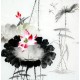 Chinese Lotus Painting - CNAG011717