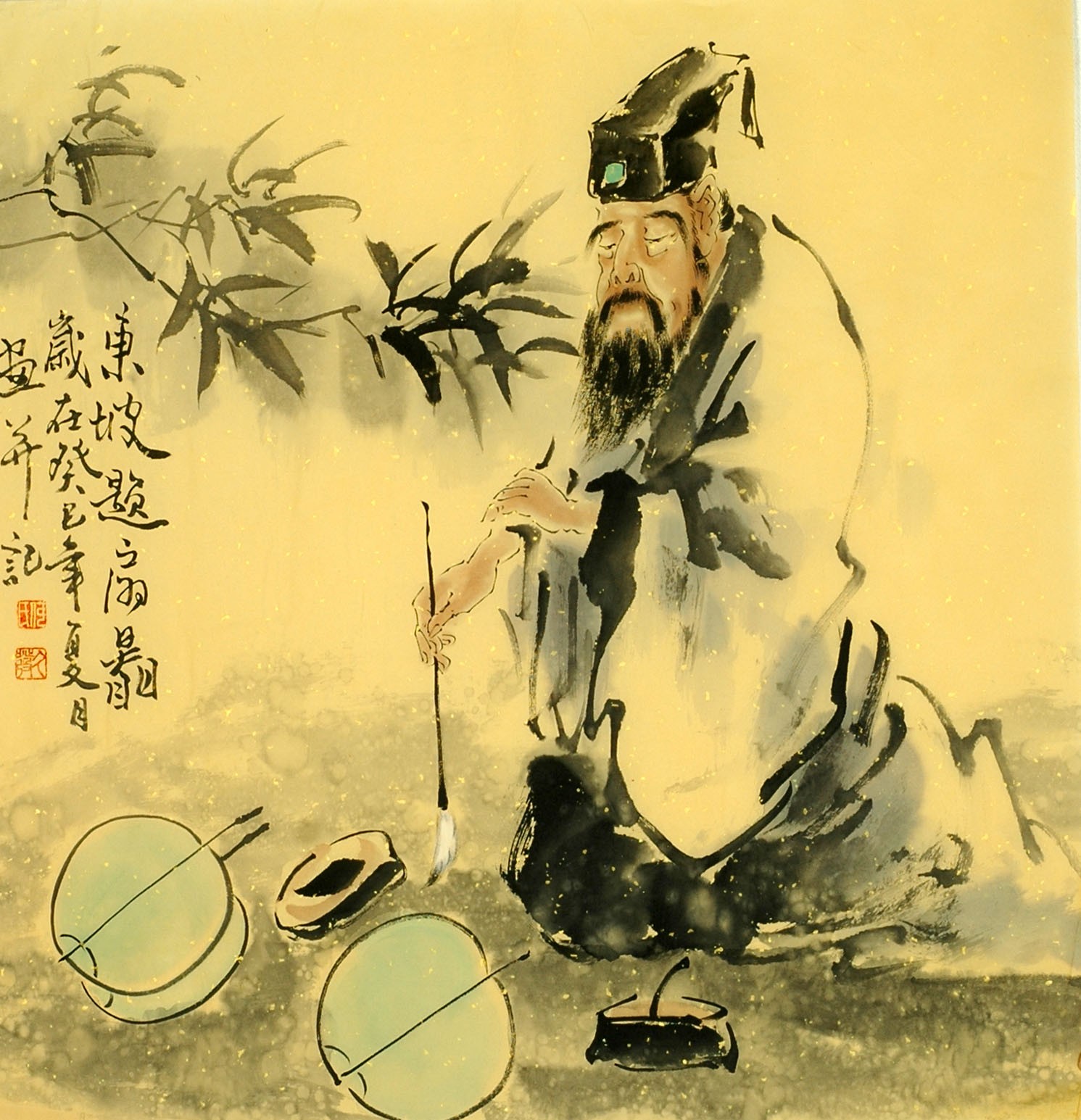 Chinese Figure Painting - CNAG011723