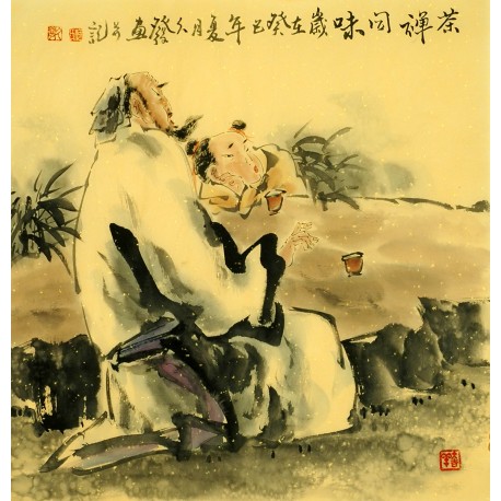 Chinese Figure Painting - CNAG011733