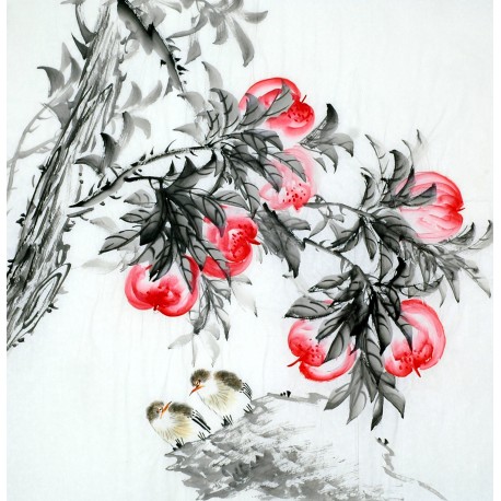 Chinese Flowers&Trees Painting - CNAG011739