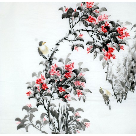 Chinese Flowers&Trees Painting - CNAG011747