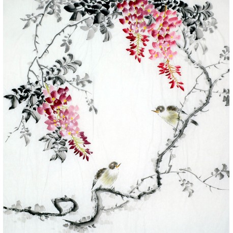 Chinese Flowers&Trees Painting - CNAG011748