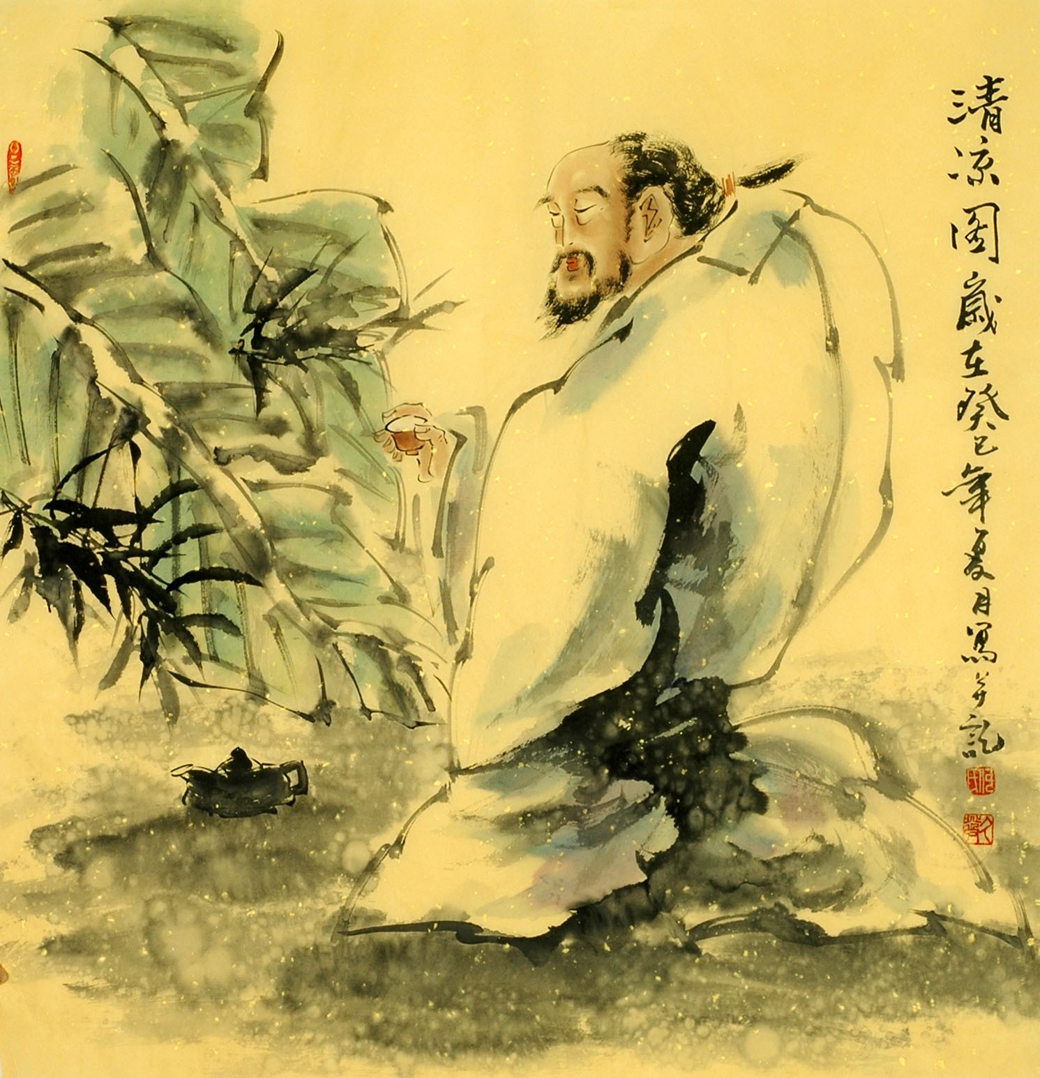Chinese Figure Painting - CNAG011757