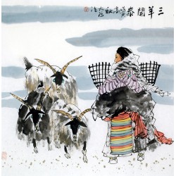 Chinese Figure Painting - CNAG011763