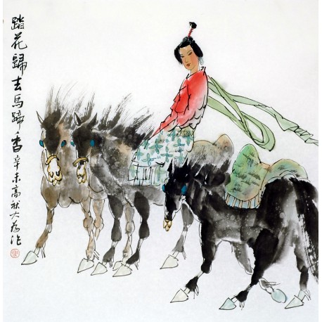 Chinese Figure Painting - CNAG011765