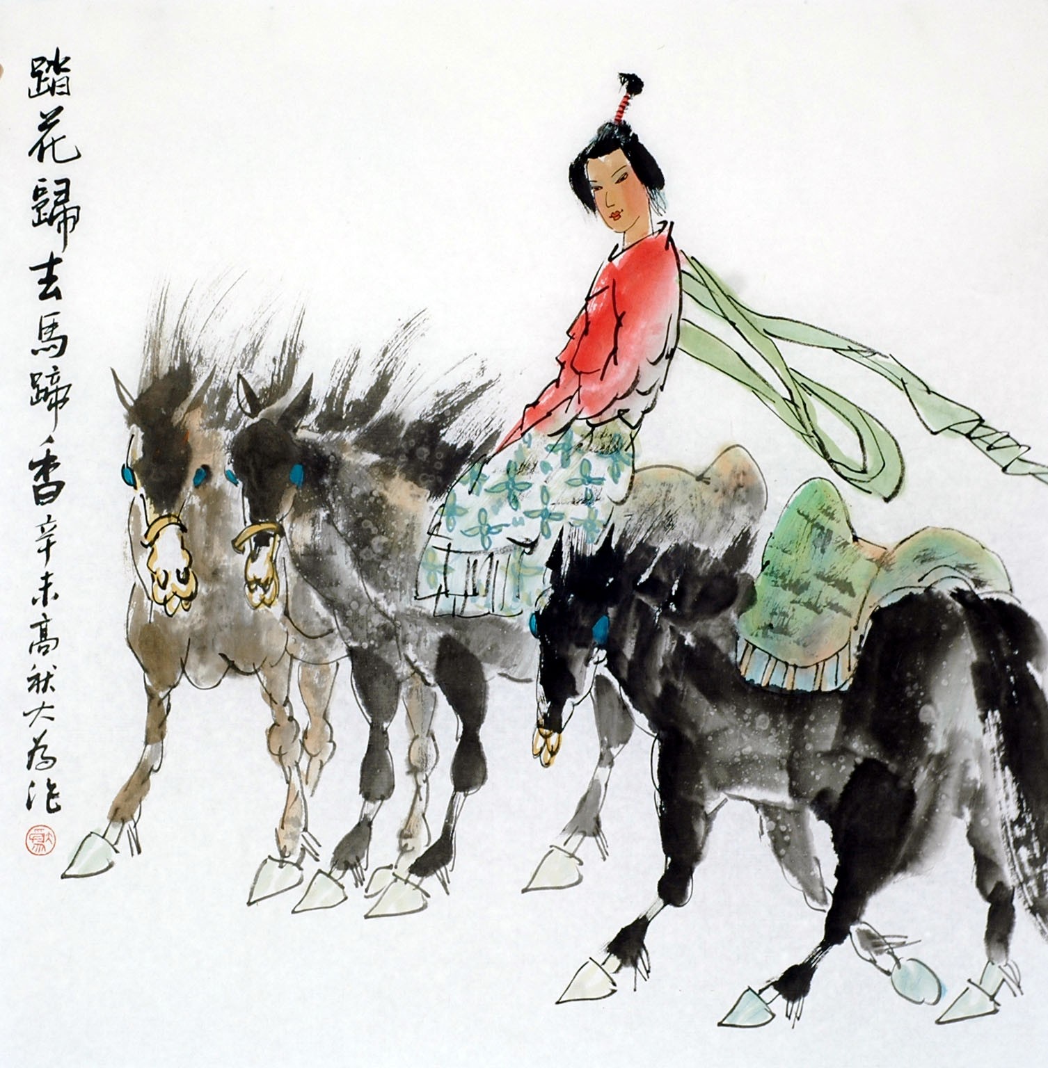 Chinese Figure Painting - CNAG011765
