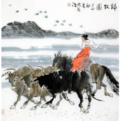 Chinese Figure Painting - CNAG011766