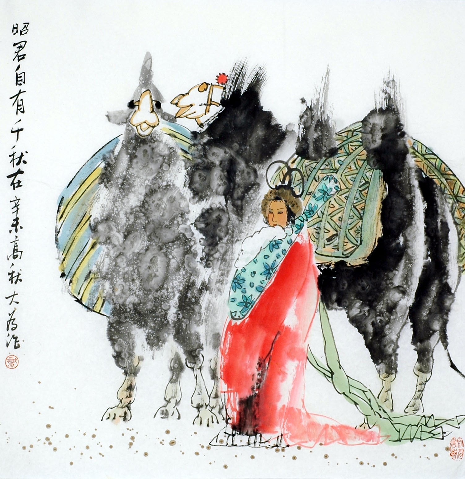 Chinese Figure Painting - CNAG011767