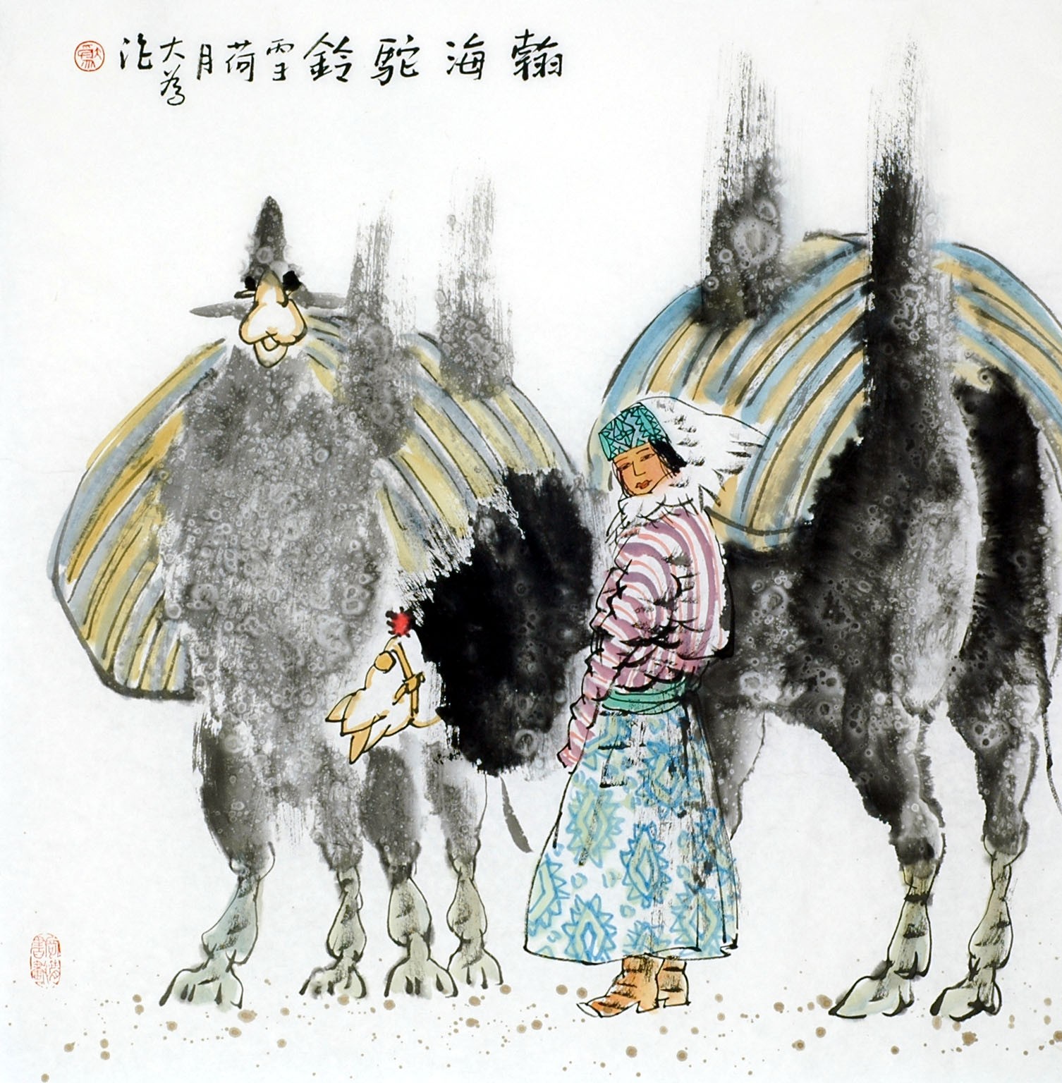 Chinese Figure Painting - CNAG011771