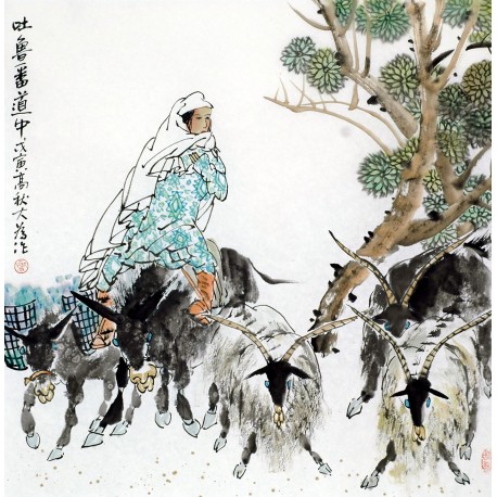 Chinese Figure Painting - CNAG011772