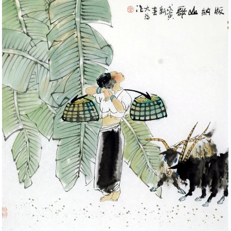 Chinese Figure Painting - CNAG011774