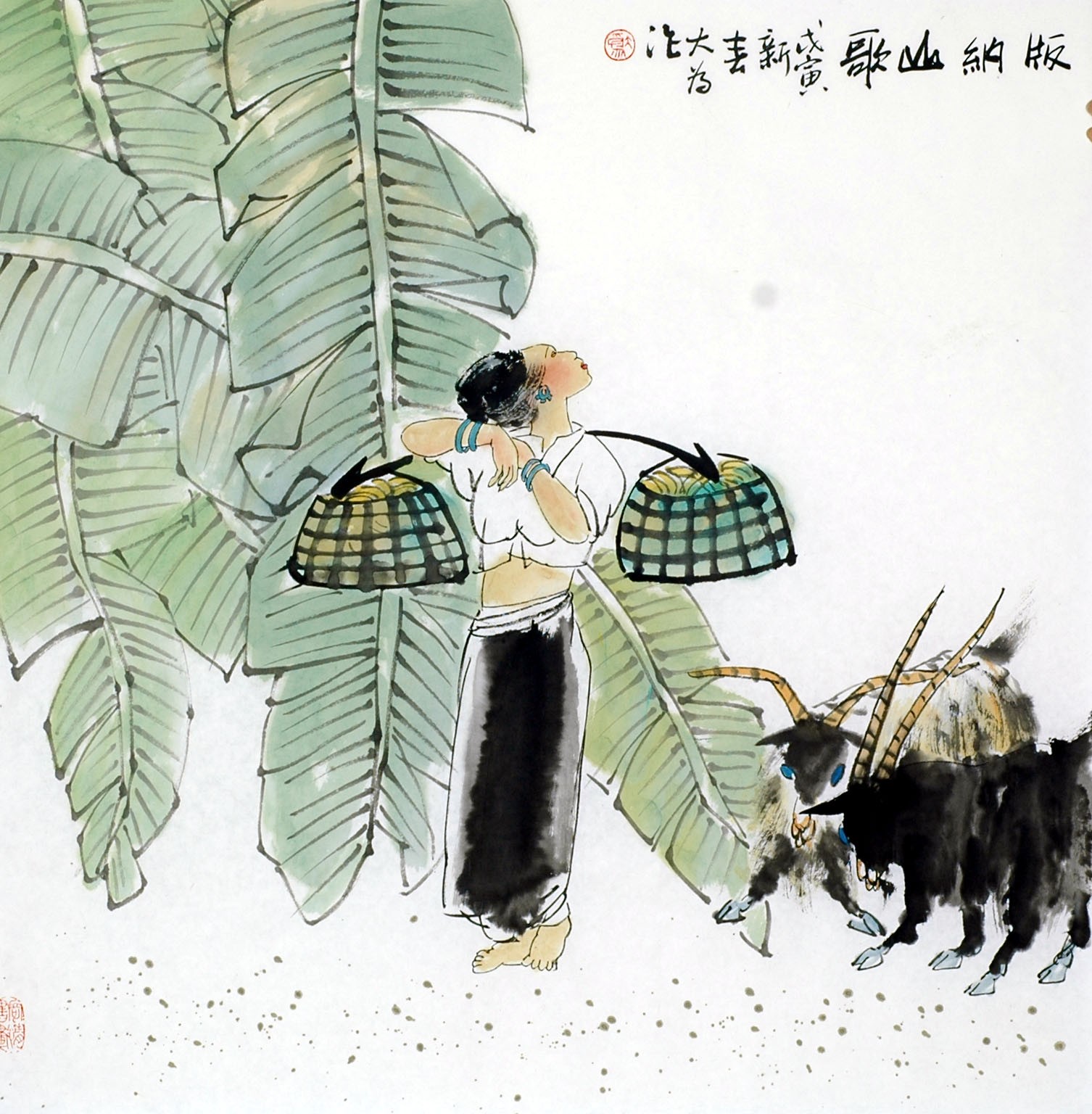 Chinese Figure Painting - CNAG011774