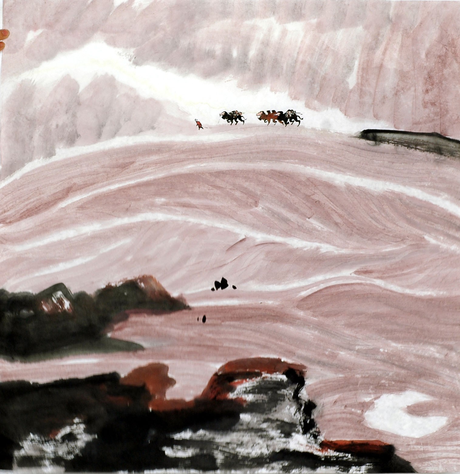 Chinese Landscape Painting - CNAG011780