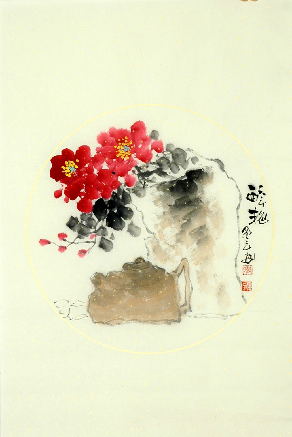 Chinese Flowers&Trees Painting - CNAG011784