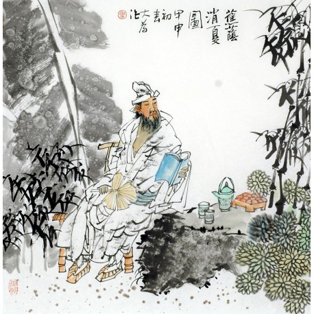 Chinese Figure Painting - CNAG011788