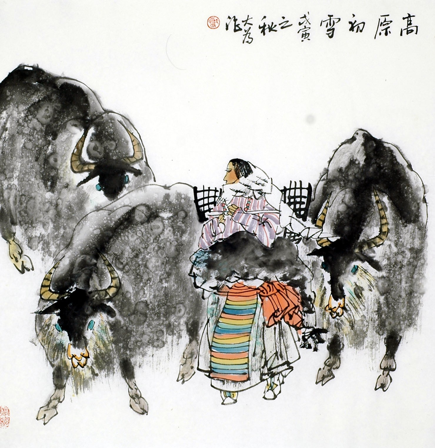 Chinese Figure Painting - CNAG011794