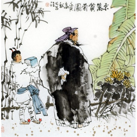 Chinese Figure Painting - CNAG011795