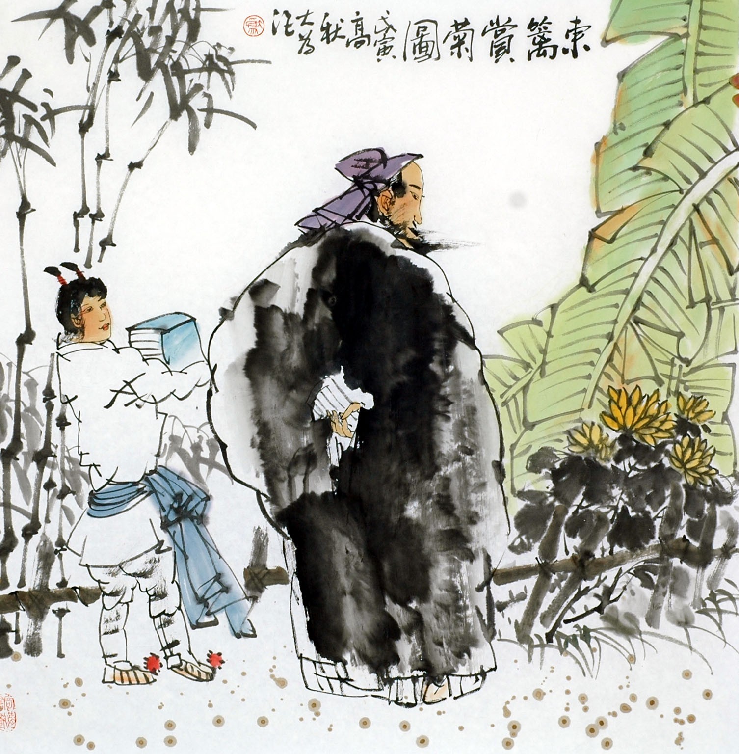 Chinese Figure Painting - CNAG011795